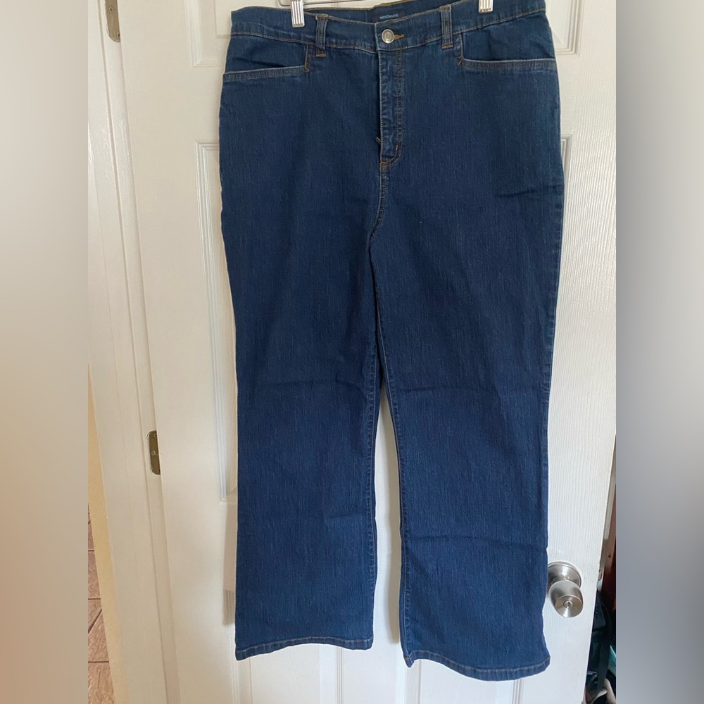 Westbound Dark Blue Denim Jeans size 14 short